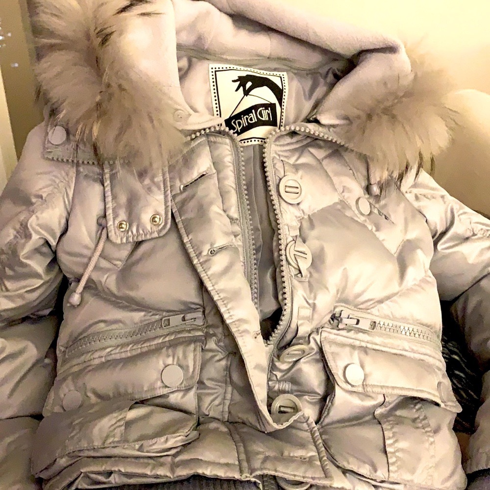 Women’s Fur Hooded Bomber Jacket